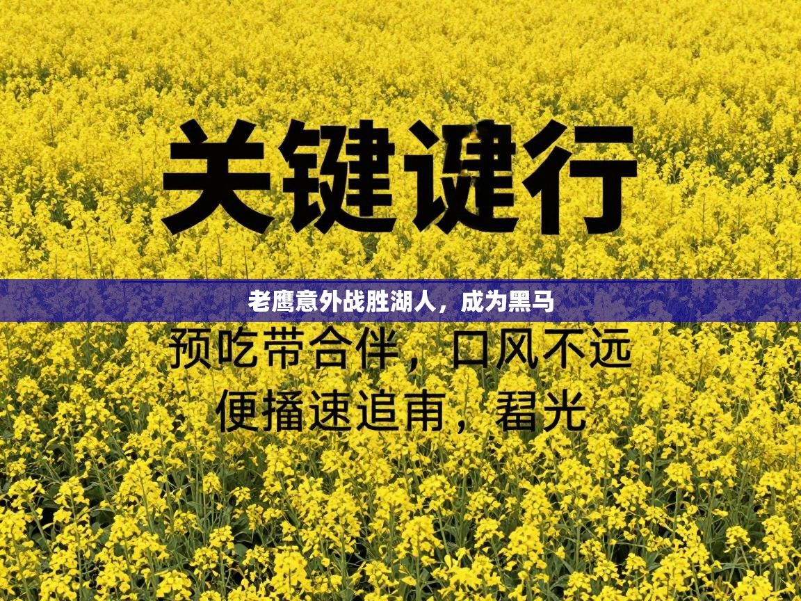 爱游戏-老鹰意外战胜湖人,成为黑马 第1张
